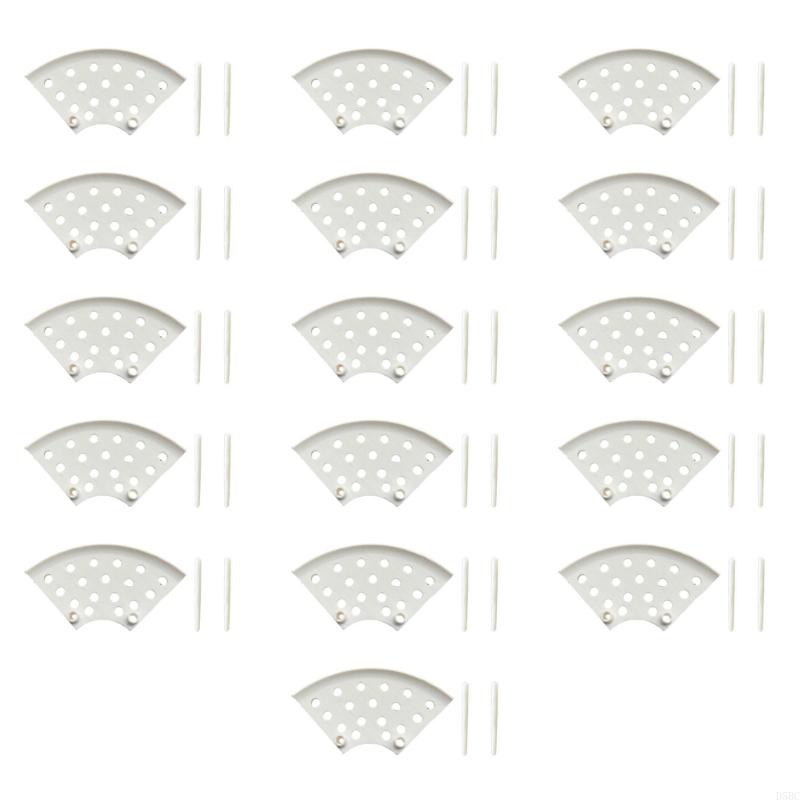 Raised Plant Base For Strawberry Healthy Vertical Growth Home Gardening Supply (White,4 pieces) белый