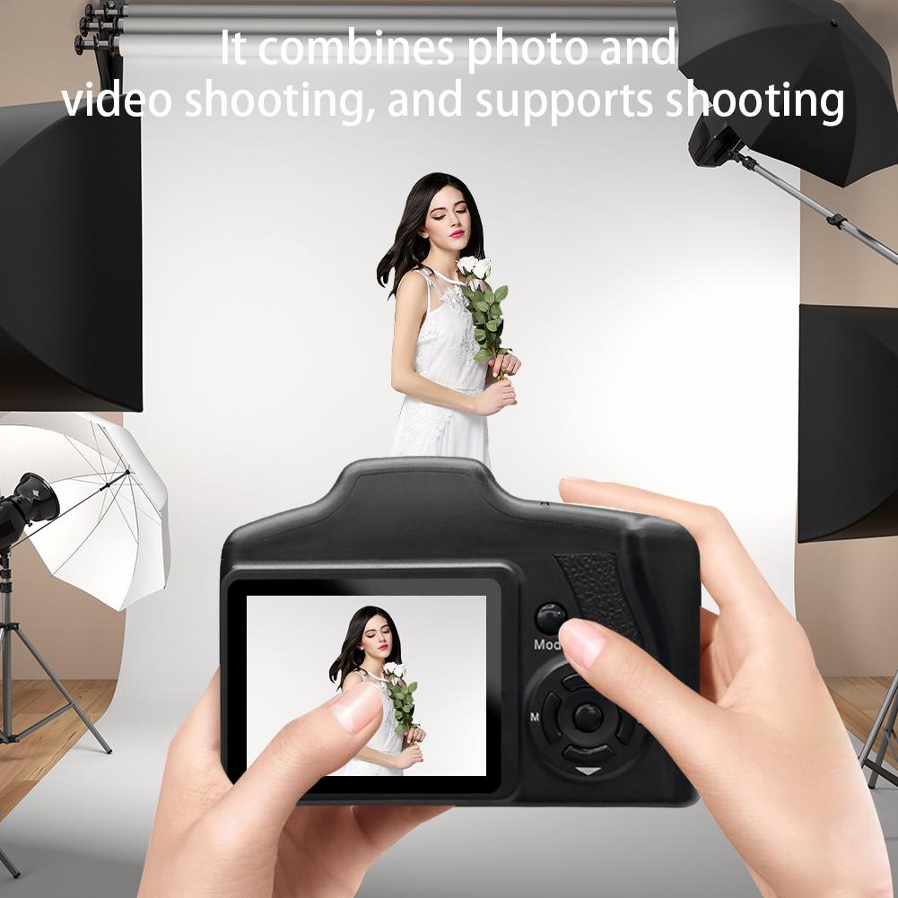 16MP Camcorder with 2.4 Inch LCD Screen Video Camera 16X Digital Zoom Video Recorder for Photography and Video