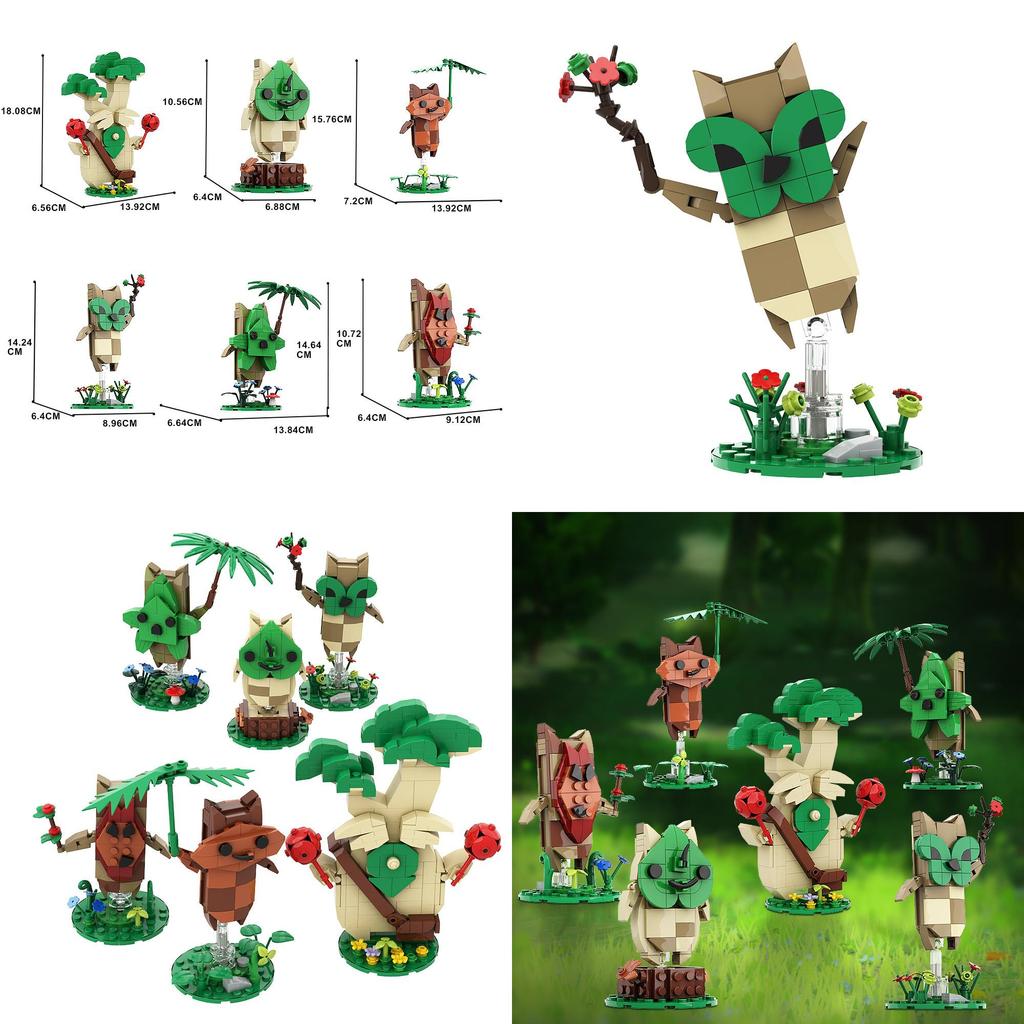 Gobricks Small Particle Building Blocks Diy Legend Of Zelda Yahaha Series Figures