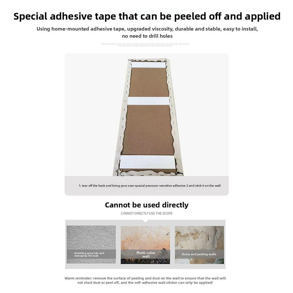 Soft Material Imitation Linen Soft Bag Self-adhesive Design Self-adhesive Headboards  Home Decor