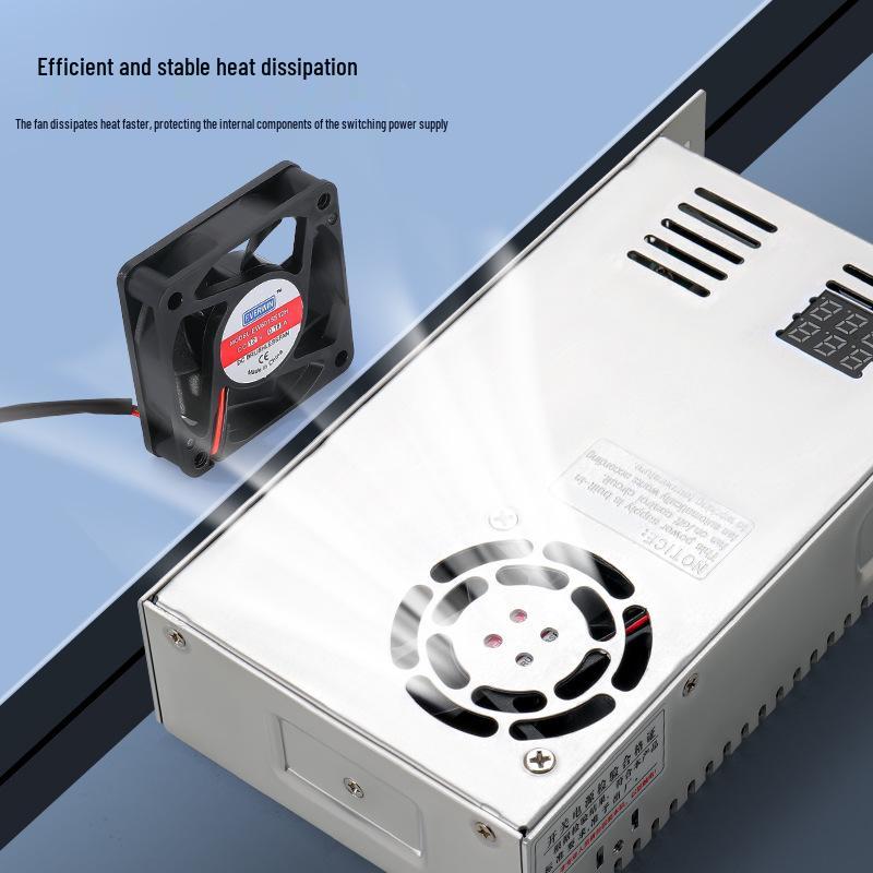 Switching Power Supply MSE-600W, DC 24V-90V, Digital Display, 50A Analog Control