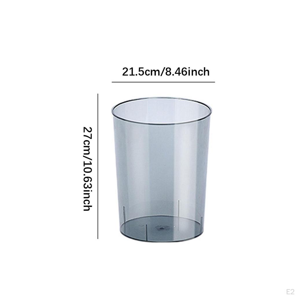Basque with Bin Balance Sheet Round Ice Tank Modern Trash Can Be Used To
