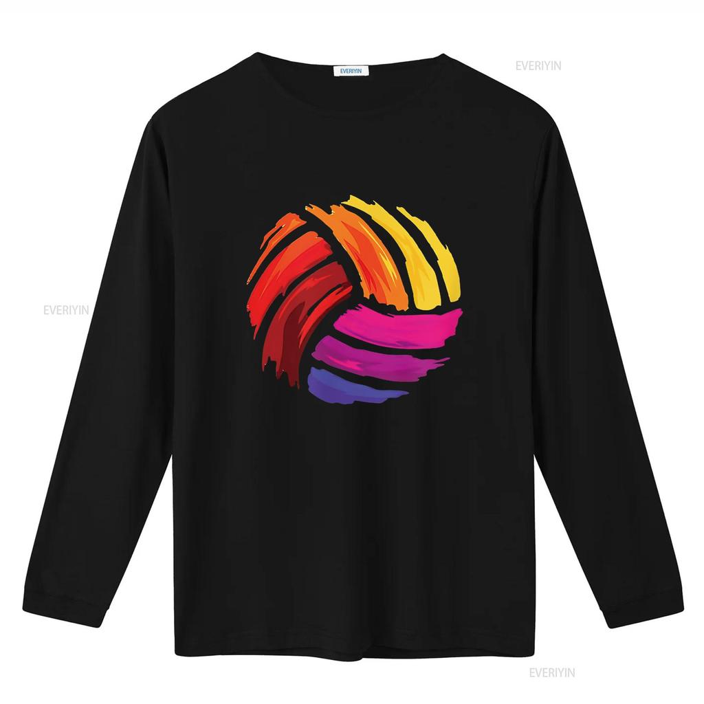 Damen Volleyball T-Shirt vintage gewaschen Unisex Top für den Alltag grafisch Dehnbar Vielseitig Bequem Atmungsaktiv Weich