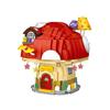 Creative Fairy Tale Street View Small Block Sunflower Room Mushroom House Construction Blocks Figures Construction Plaything For Kids Gift