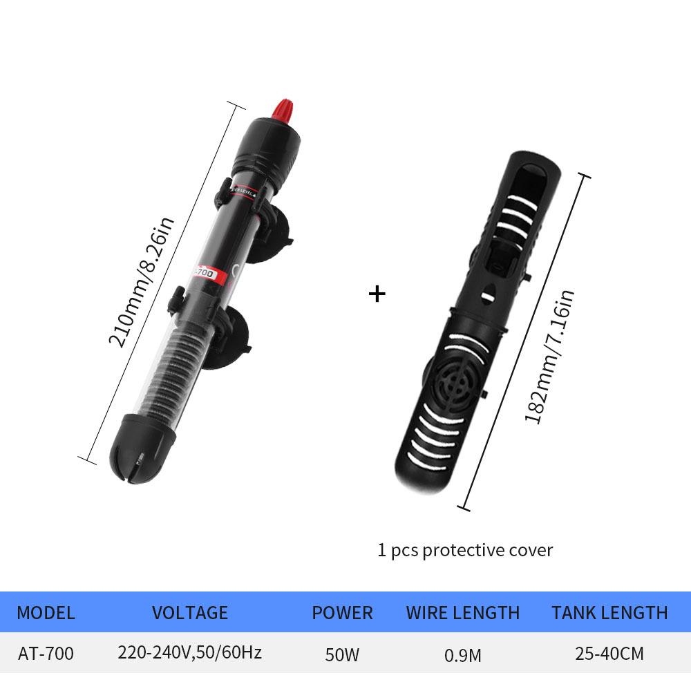 Xilong AT700 Skleněné akvarijní topítko s automatickou regulací teploty