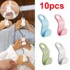 Mini Clothes Hanger Connector Hooks Plastic Storage Organizer Rack Space Saving Hanger Closet Wardrobe Organizer For Clothes