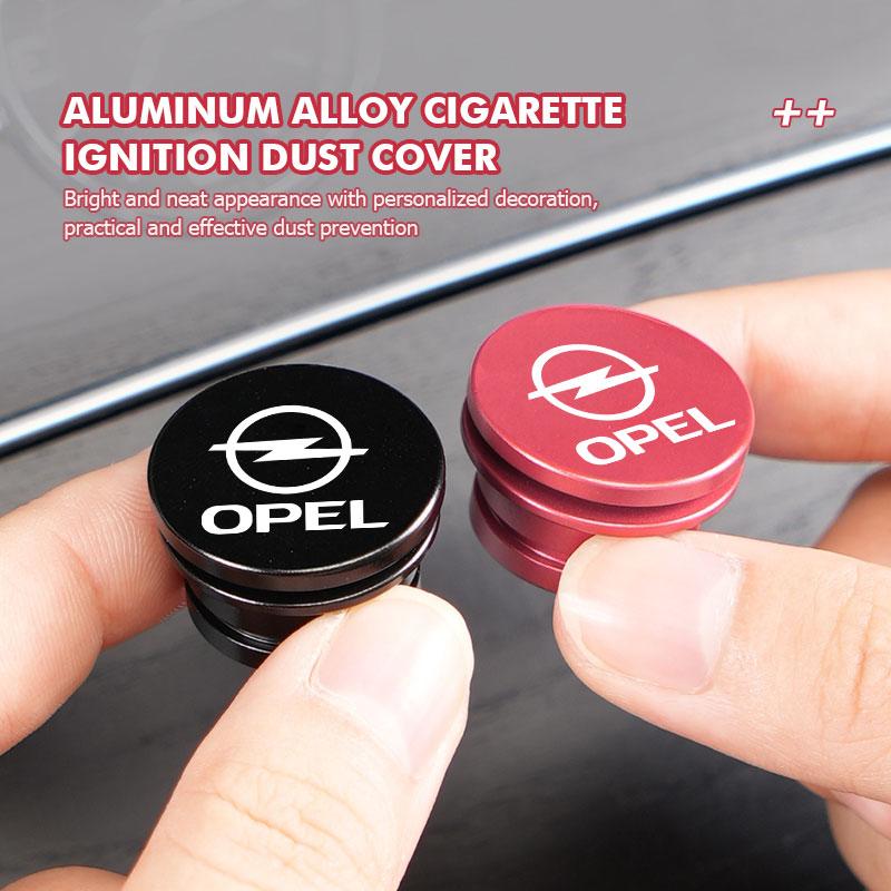 Car Cigarette Lighter Cap Aluminum Alloy Auto Accessories For Opel Corsa Astra H G J Insignia Vectra Zafira Meriva