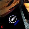 2Pcs Car Door Welcome Lights Logo for Opel Insignia 2009-2018 2010 2011 2013 Courtesy Projector Ghost Shadow Light Accessories