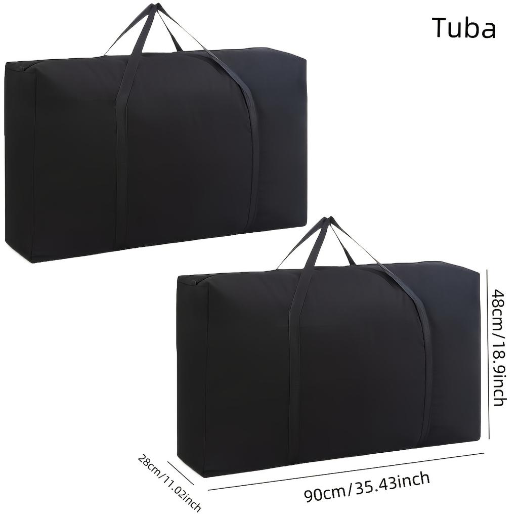 2pcs Extra Large Waterproof Moving Luggage Bags Laundry Shopping Bag Foldable Luggage Travel Bag Large Capacity Quilt Organizer