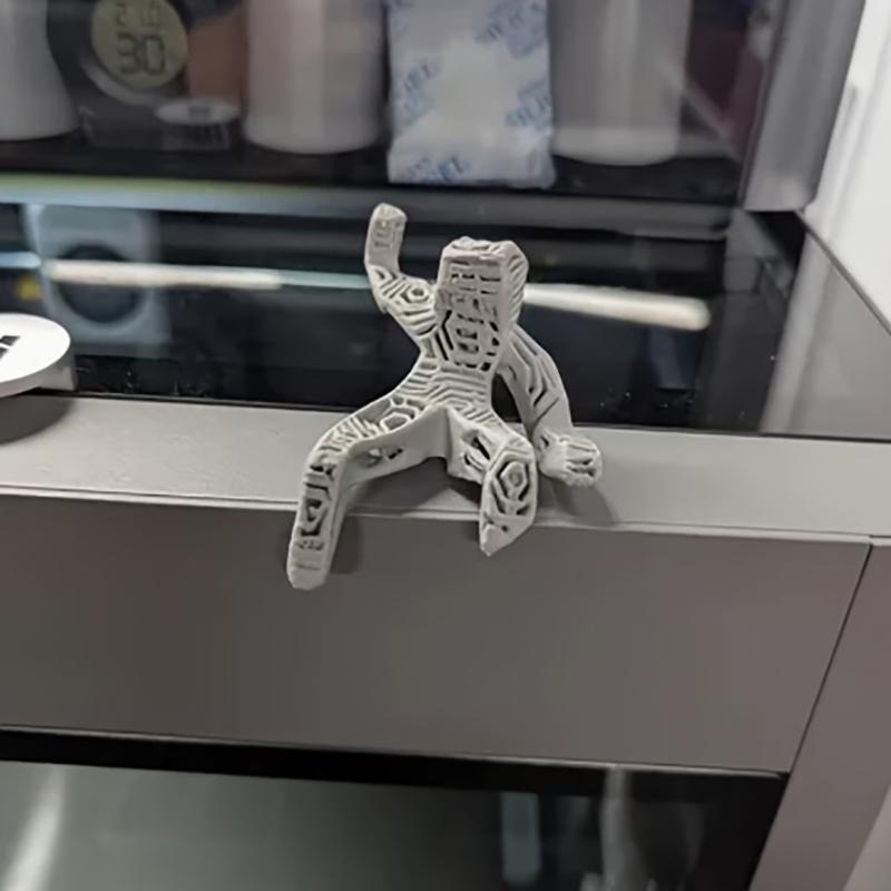 3D Printed Hail Mary Rocky Bookshelf Decor Unique Rocky Based Lifeform Figure for Creative Study Room Office Desk or Bedroom Decor