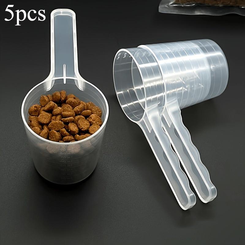 

Мерная ложка для питомцев Прозрачная мерная ложка для питомцев Мерная ложка для корма для питомцев с градуировкой Прочная пластиковая лопатка для кормления собак 100 мл