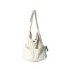 Snack eco crossbag_Snow black