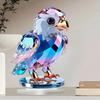 1pcs Cute Crystal Eagle - Animal Theme Desktop Decoration, Suitable for Room, Bedroom, Living Room Decoration