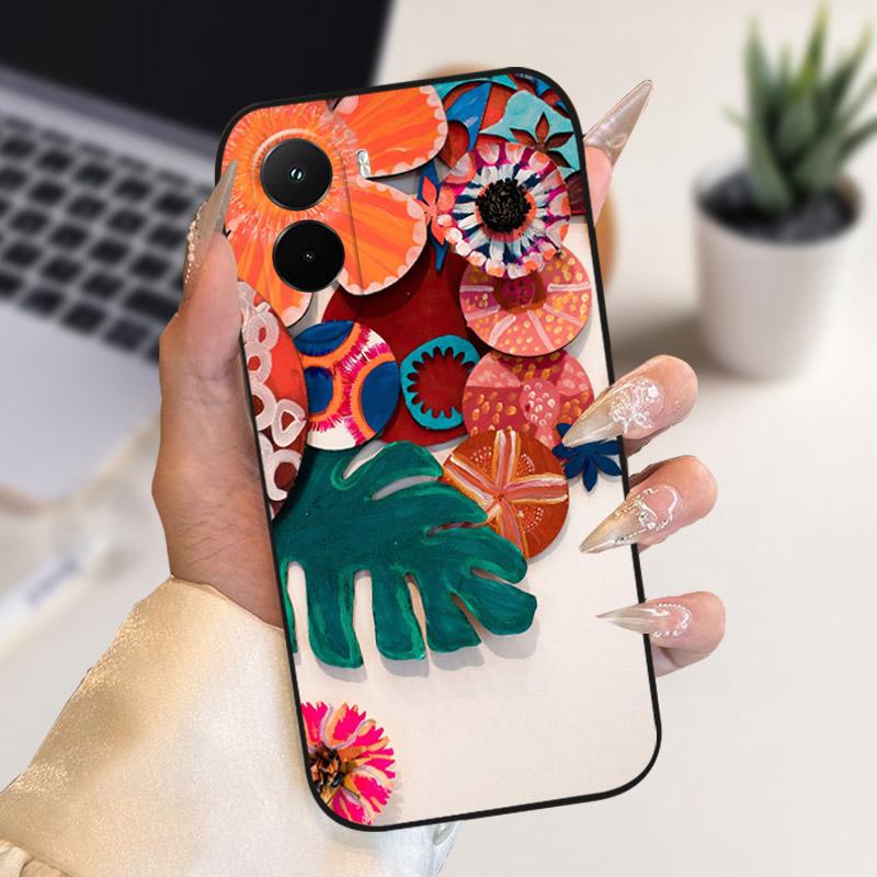 Für Xiaomi Poco M7 4G Hülle M7Plus Weiches TPU Silikon Handyhülle Coque Für Xiaomi POCO M7 Plus M7+ Fundas Capa Kameraschutz