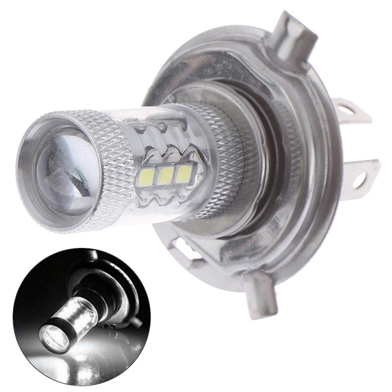 1Pc H4 9003 Fog Light LED Headlight 80W Hi/Lo 90W Beam Driving DRL Lamp White