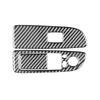 Carbon Fiber for BMW 1 Series E87 E81 E82 2008-2013 Window Lift Switch Panel Cover Trim Interior Accessories LHD