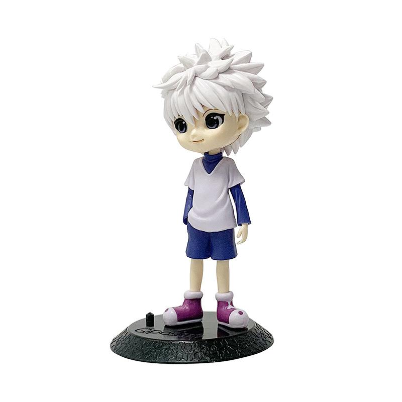 15cm HUNTER X HUNTER Figures Pvc Model Anime Peripheral Killua Zoldyck GON FREECSS Collector Model Desktop Decoration Gift