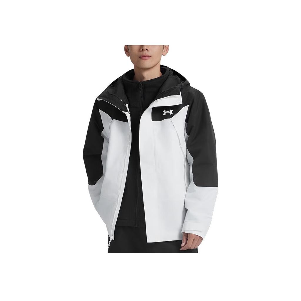Under Armour Comfortable Brand Logo Hooded Skin-Friendly Three-In-One Jacket Unisex jackets 6012831-100