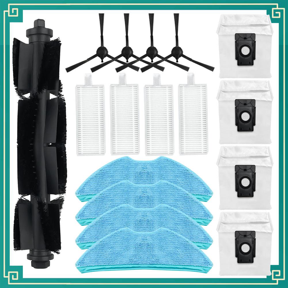Fit For TP-Link Tapo RV10 / RV10 Plus / RV20 Mop / RV20 Mop Plus / RV30 / RV30 Plus Parts Main Side Brush Filter Mop Dust Bag