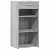 VidaXL Buffet Sonoma Grey 45x42.5x93 Cm Engineered Wood, Cabinet, Sideboard, Storage Cabinet, Cupboard, 846325