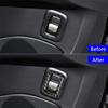 Car Accessories Door Trunk Switch Button Frame Decoration Carbon Fiber Sticker For Mercedes Benz C Class W205 GLC X253 2015-