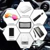 1/2pcs Car Organizer Storage Paste Net Pocket High-quality Wallet Keys Phone Hanging Storaged Mesh Bag Auto Interior Accessorie