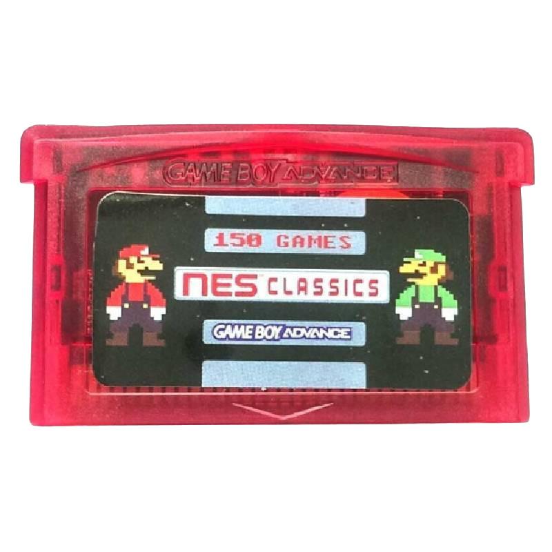 

Игровая карта Fc Gba Nes Classics 150 в 1 игровой картридж для систем Game Boy Advance