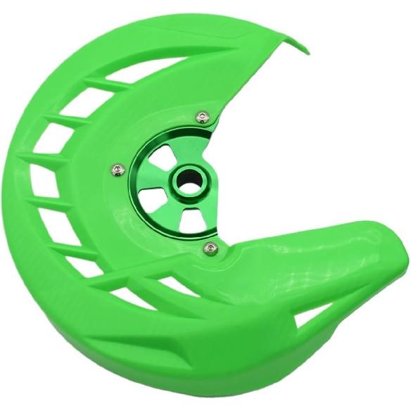 Motocycle Front Brake Disc Rotor Guard Cover Protector Compatible With KX125 KX250 KX250F KX450F KLX450R 2006-2017 2018 2019 2020(Black)