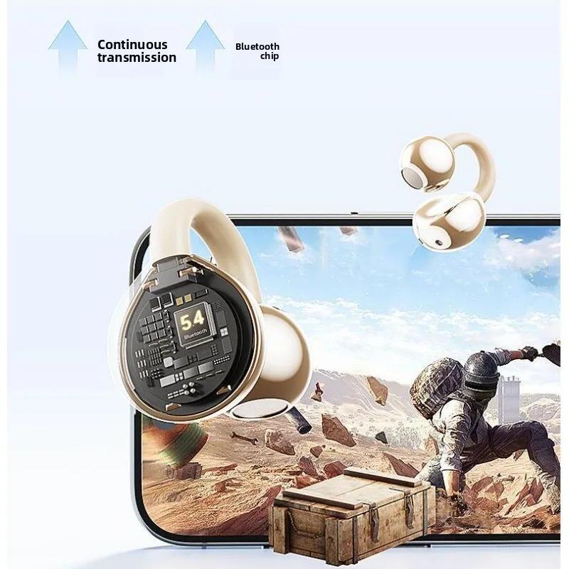 Auricolari Wireless Bluetooth 5.4 Originali Lenovo TA410 TWS Effetti Sonori Panoramici Durata della Batteria Ultra Lunga Cuffie Comode da Indossare