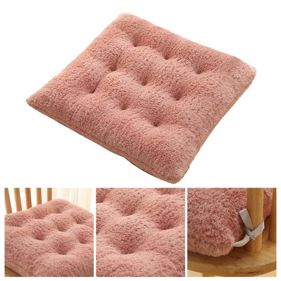 Chair Cushion Wonderful Fashionable Plush Seat Cushion Living Room Bedroom Nonslip Seat Pad Home Decor Seat Cushion for Patio