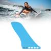 Paddle Board Tail Fin Nylon Fiberglass 9.25 Inch Surf Fin Replacement for Longboard Surfing Accessories