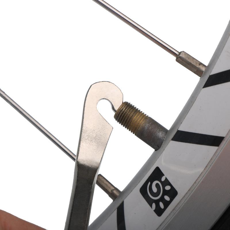 Portable Bicycle Tire Pry Levers Stainless Steel Tyre Remover Spoons Durable Wheel Repair Tools For MTB Road Bike Tire Changing