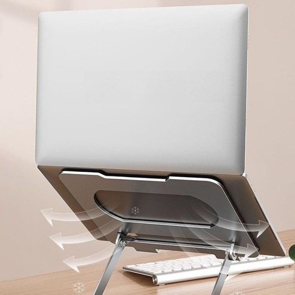 Adjustable Rotatable Laptop Stand 360° Rotation Laptop Metal Bracket Portable Laptop Holder  Office