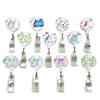 Id Badge Holder Stylish Badge Holder Clip  Staff Badge Holder Lightweight For Nurses Companies Teachers