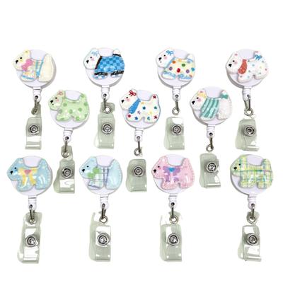 Id Badge Holder Stylish Badge Holder Clip  Staff Badge Holder Lightweight For Nurses Companies Teachers