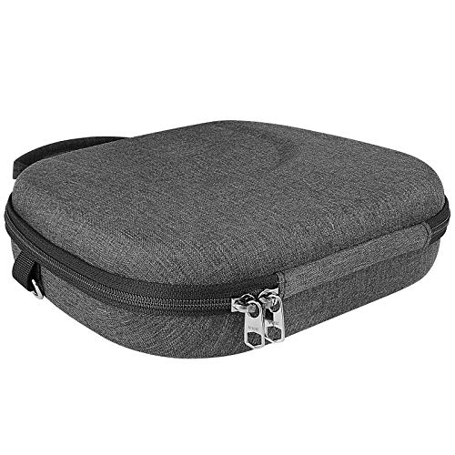 Geekria Case Shield Headphone Case, Compatible Hard Shell Travel Case for Apple AirPods Max with Storage Pouch (Dark Gray)