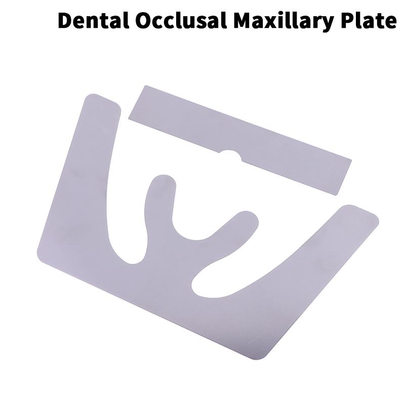 Stainless Steel Dental Jawbone Plane Plate Material Dental Occlusal Maxillary Casting Dental Instruments High Quality