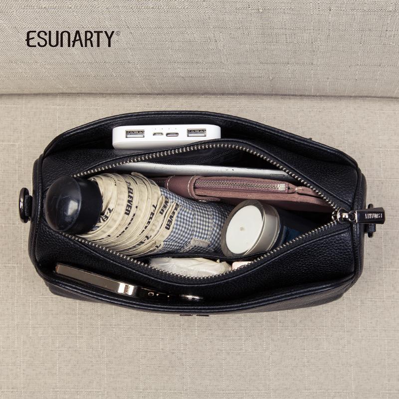 Women's Fashionable Crossbody Bag, New Style Versatile Leather Single Shoulder Satchel Handbag with Chain Straps
