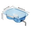 Hair Washing Basin Winter Shampoo Bowl for Bedside Hair Washing Bowl and Basin At Home for The Elderly Seniors and Disabled