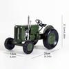 Metal Antique Vintages Car Model Handcrafted Collections Collectible Vehicle for Bar Home Decors Farm Tractor Models