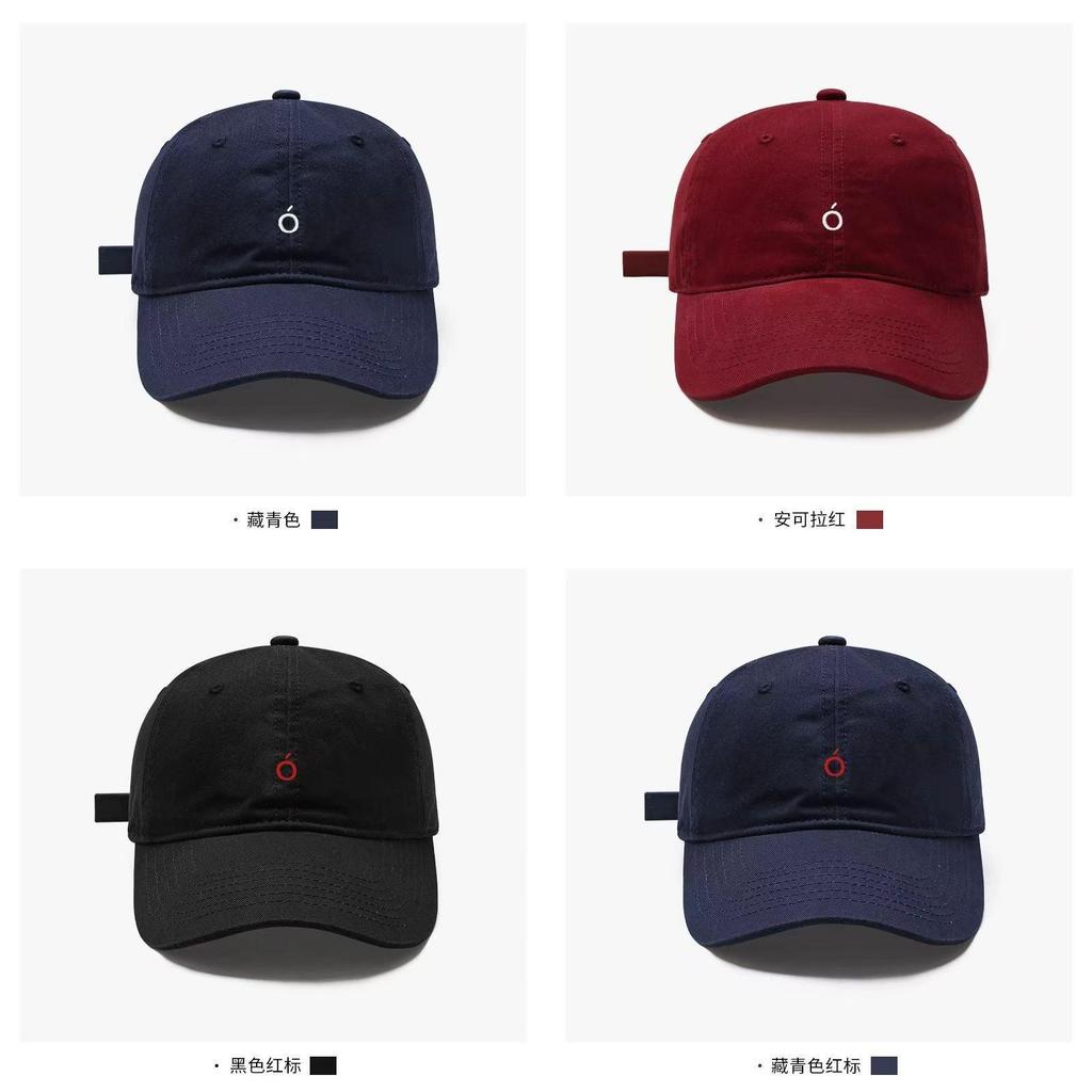 Casual Cotton Baseball Cap For Women Autumn Sun Protection Wide Brim Hat For Travel