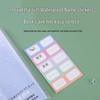 Transparent Vertical Flip Book Cover for 16K/32K A4 Homework, Side-Flip Design for Elementary Students