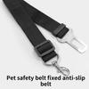 Pet Car Seat Cover Waterproof Adjustable Strap Mat Seat Cover For Dogs In Car For RV Sedan Truck Vehicle Automotive Interior