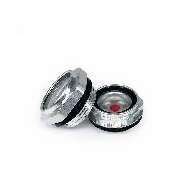 Oliepeilglas 1 ST G1/4 G3/8 G1/2 G3/4 Universele Schroefdraad Gehard Glas Olie Indicator voor Auto Motoronderdelen
