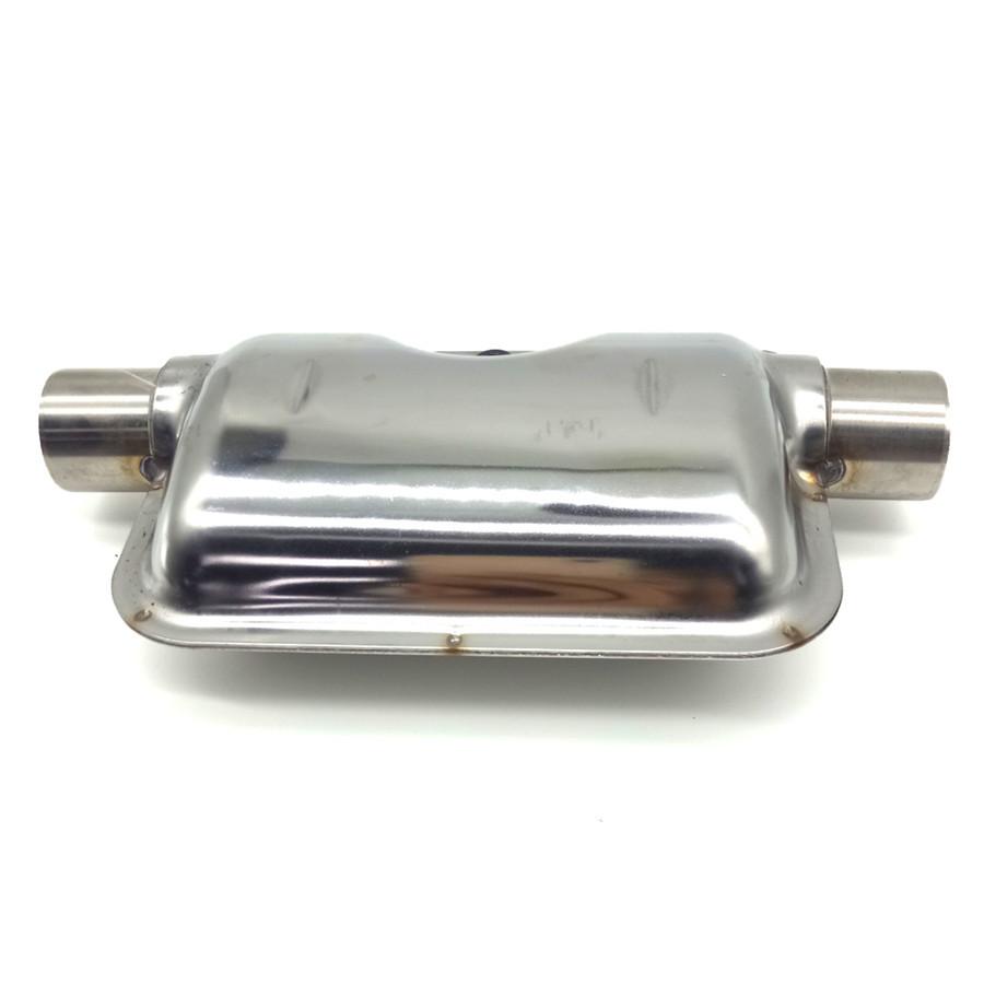 60cm Exhaust Pipe O.D 2.5cm Gas Vent + Silencer for Air Diesel Parking Heater Not Websta For Car Truck Bus Boat Auto Accessory