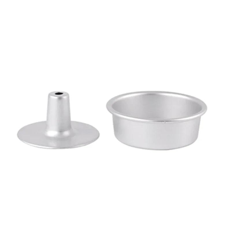 Kitchen accessories, 5/7/8/10 Inch Hollow Chimney Aluminum Alloy Chiffon Cake Pan, Cake Mold