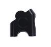 CustomDivine Handlebar Riser Spacer Position Adjuster Mount Bar Riser Adapter Set Motorcycle Bracket Lamp Back Mount Adapter Universal Fit 22.2mm 22