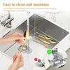 24Pcs Retro Rose Carved Silverware Set Stainless Steel Fork Spoon and Knife Mirror Polished Flatware Set Home Festival Party Use