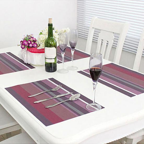 Sottobicchiere Rettangolare Tappetino Isolante dal Calore per Tavolo da Cucina e Sala da Pranzo per Ristorante