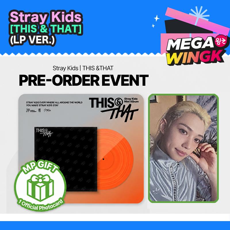 Stray Kids THIS & THAT LP Ver. – Korean Chart [MUSICPLANT POB / Member Select]
